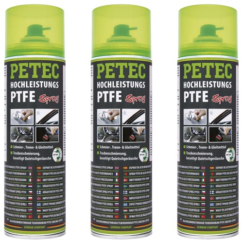 Petec ptfe spray - petec, 3x
