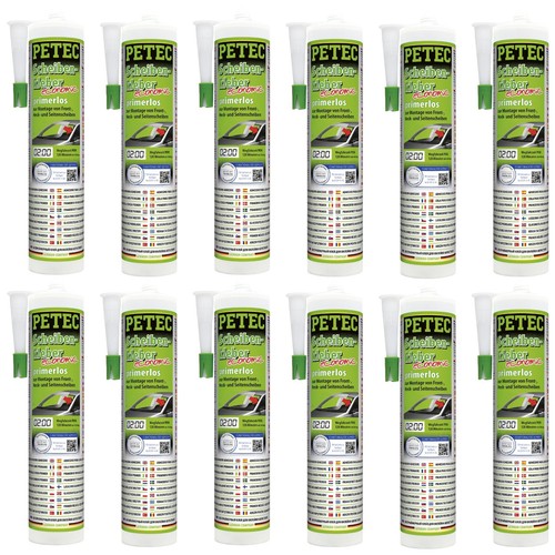 Petec 12x scheibenkleber - 12x, eco