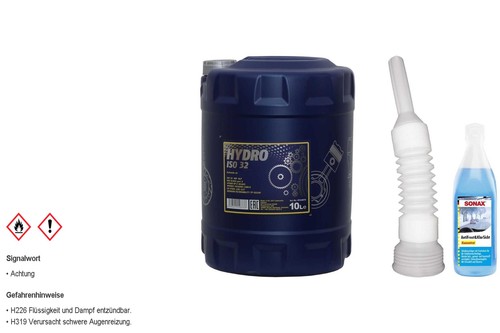 10l mannol hydrauliköl hydro - mannol,