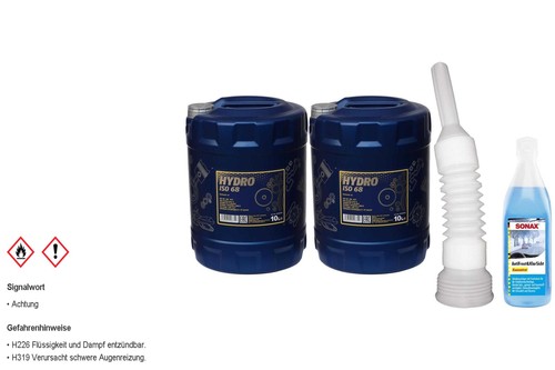 20l mannol hydrauliköl - mannol, hydro