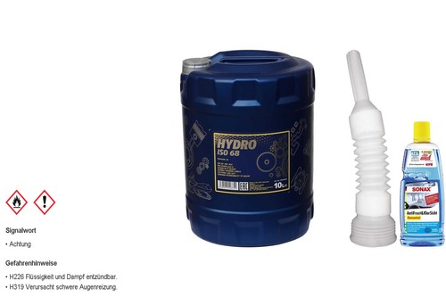 10l mannol hydrauliköl hydro - hydrauliköl,