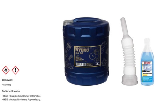10l mannol hydrauliköl - hydrauliköl, hydro