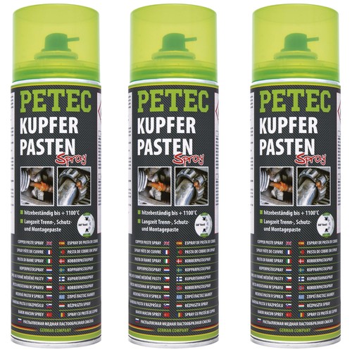 Petec kupferpasten kupfer - 3x,